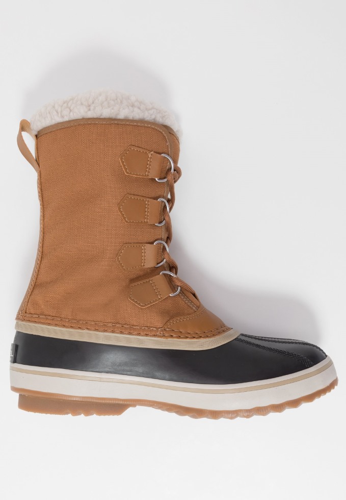 Sorel Switzerland Kamelbraun/schwarze Winterstiefel