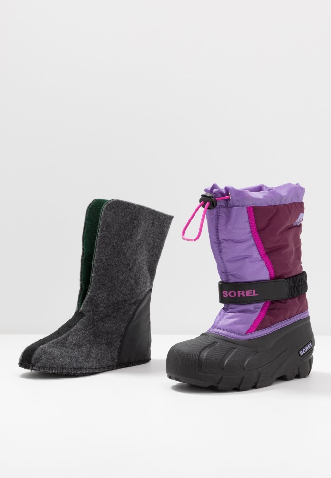 Sorel Switzerland Lila Dahlia/paisley Lila Jugend Flurry Winterstiefel