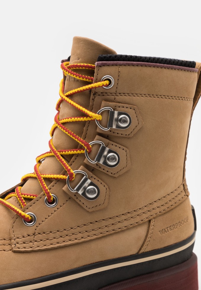 Buff Caribou Street Wp Schnürstiefeletten Sorel Switzerland