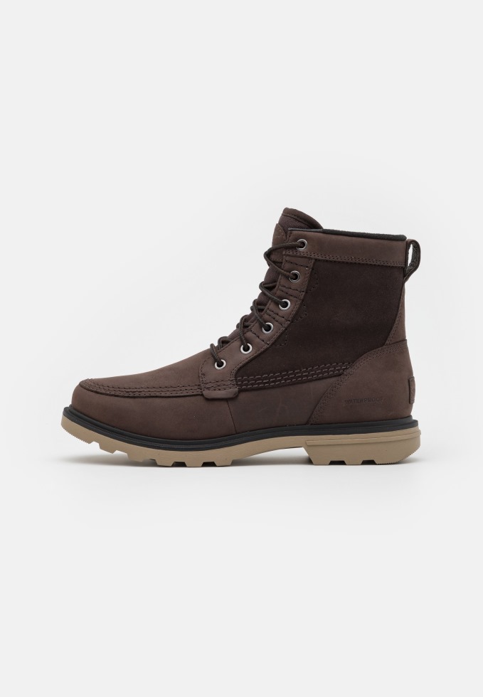 Carson Storm Wp Schnürstiefeletten Sorel Switzerland Blackened Brown